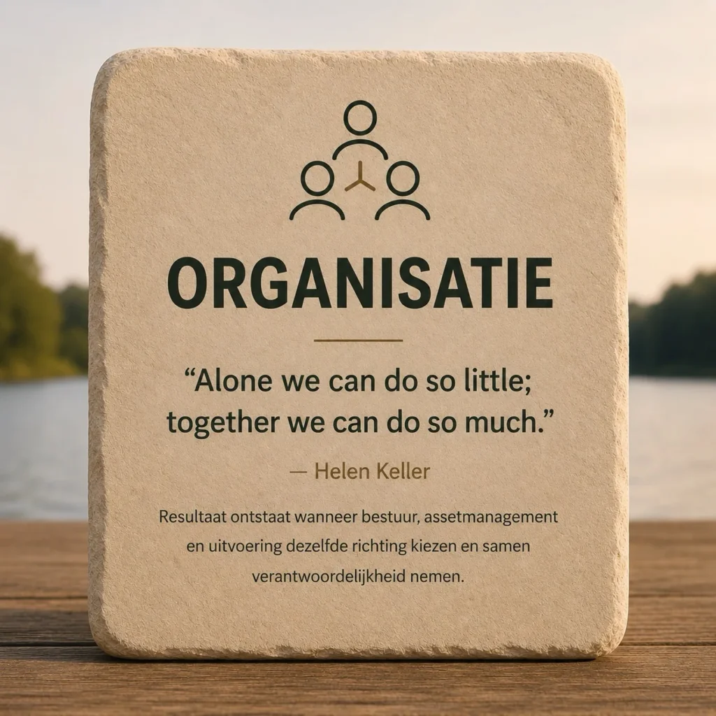 Organisatie groot